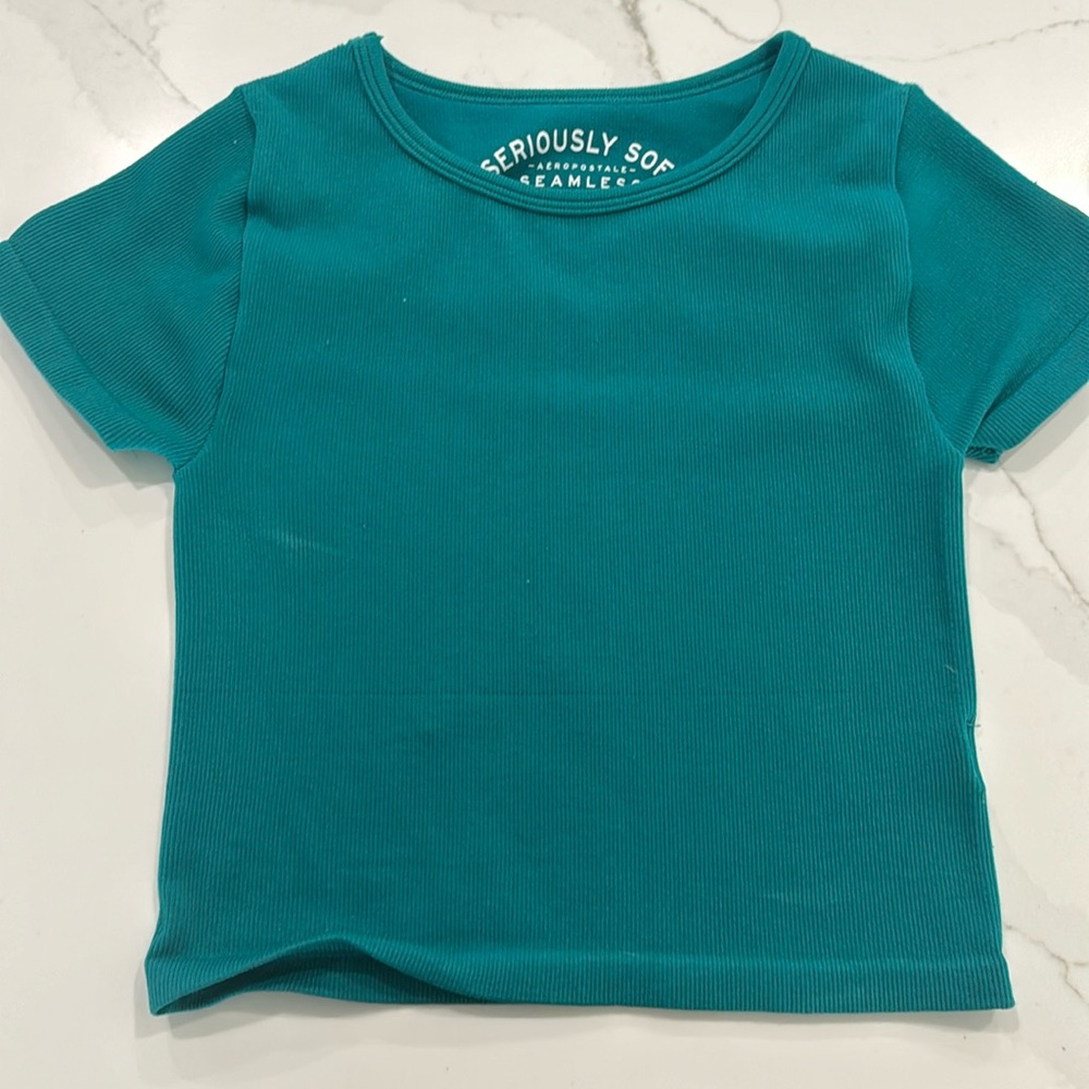 Ribbed tee